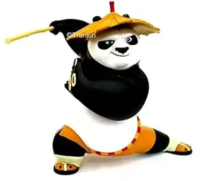 Kung Fu Panda Figurine - Multicolor, PVC 